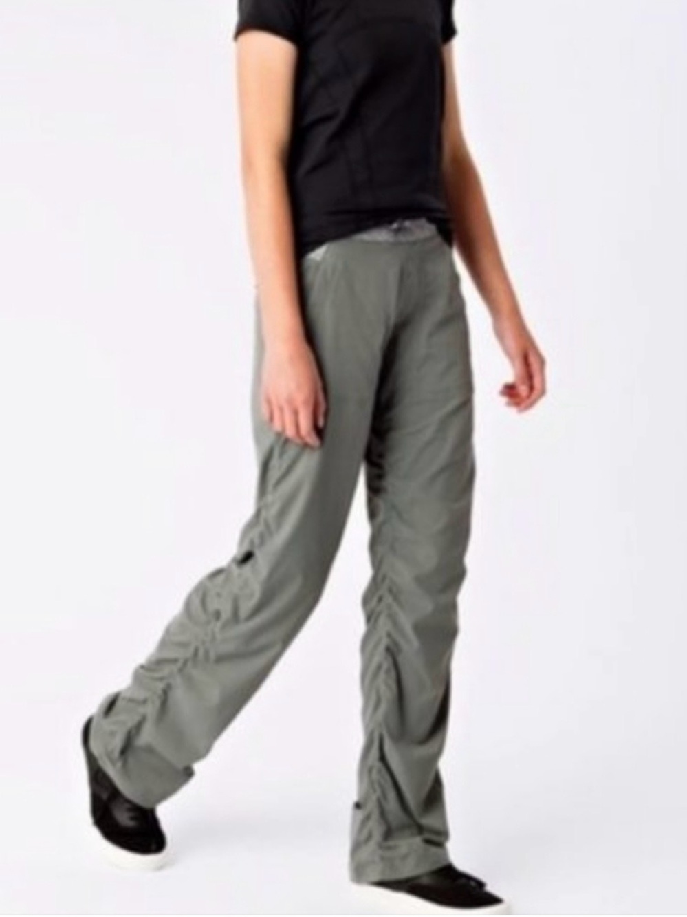 Ivivva By Lululemon “Live To More Dance “Roll Tab Pants